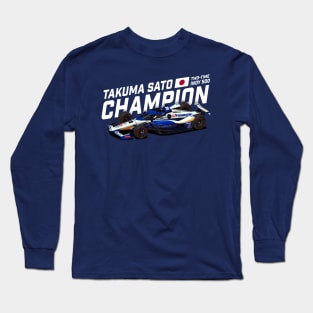 Sato Indy Winner 2020 (white text) Long Sleeve T-Shirt